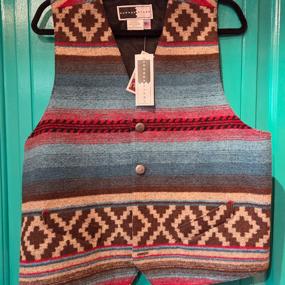 Rhonda Stark Mens Tomahawk Vest.